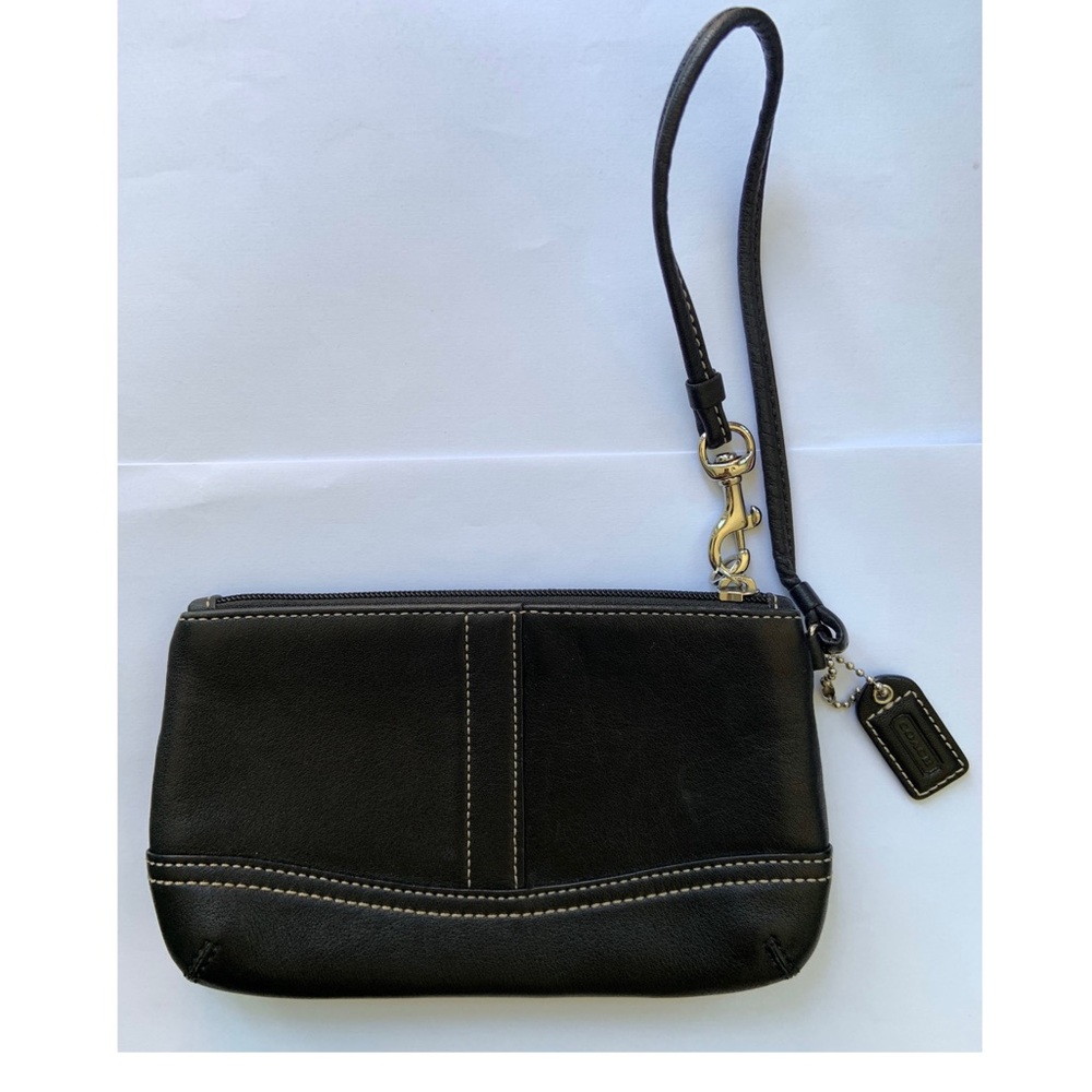 Coach Leather Wristlet - Picture 3 of 5